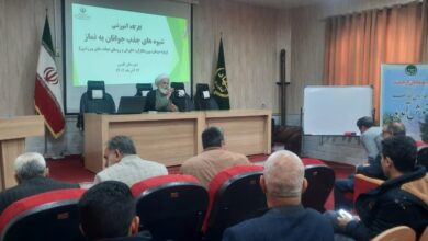 کارگاه آموزشی نماز شناسی ویژه ورزشکارو روسای هیات های ورزشی شهرستان طبس برگزار شد