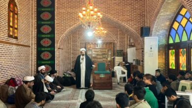 مدیر ستاد اقامه نماز مازندران در جمع معتکفین مسجد جامع ساری حضور یافت