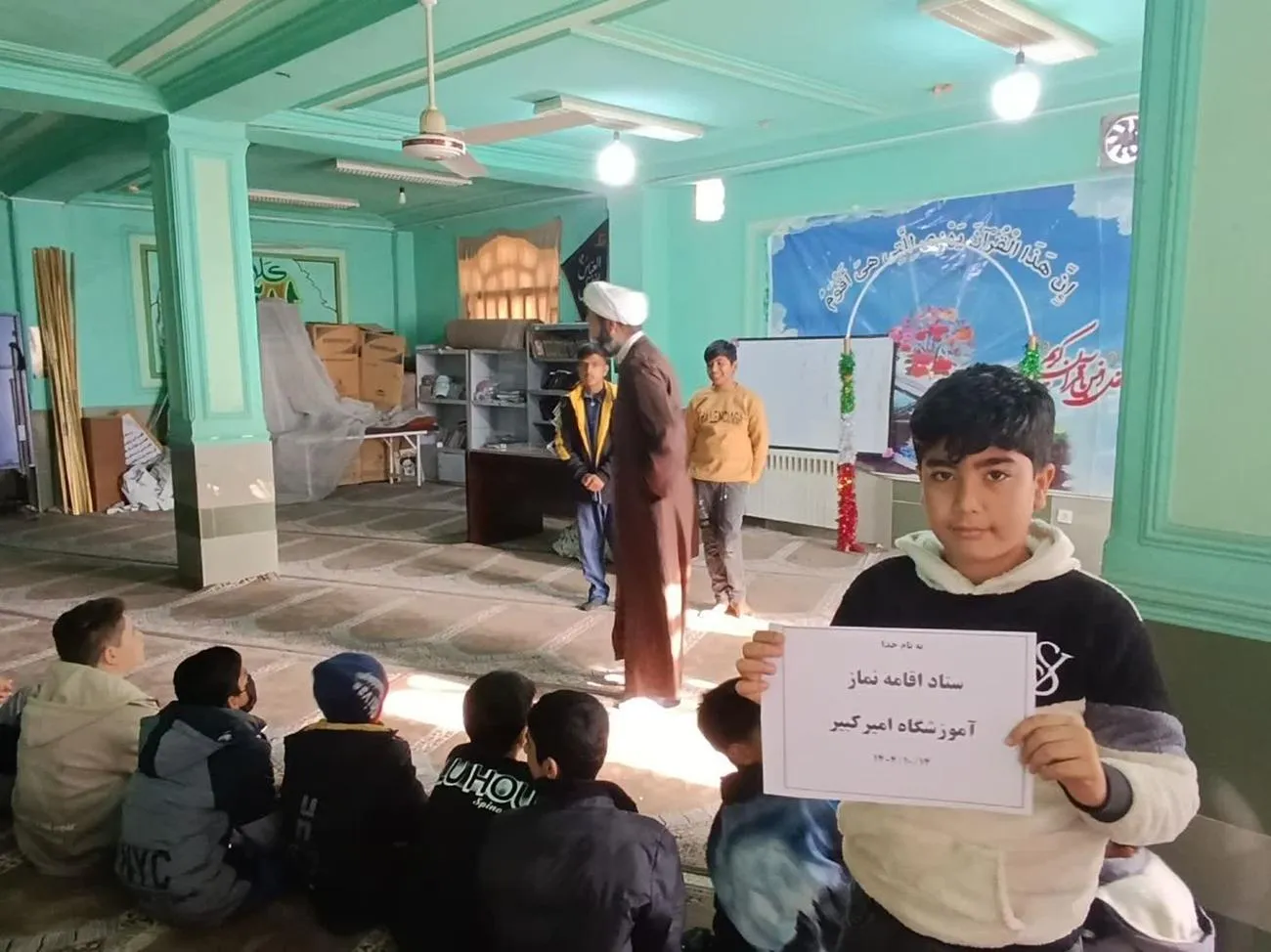 برگزاری نشستها و گفتمانهای نماز در مساجد شهرستان رامیان