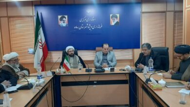 جلسه شورای اقامه نماز شهرستان ساوه