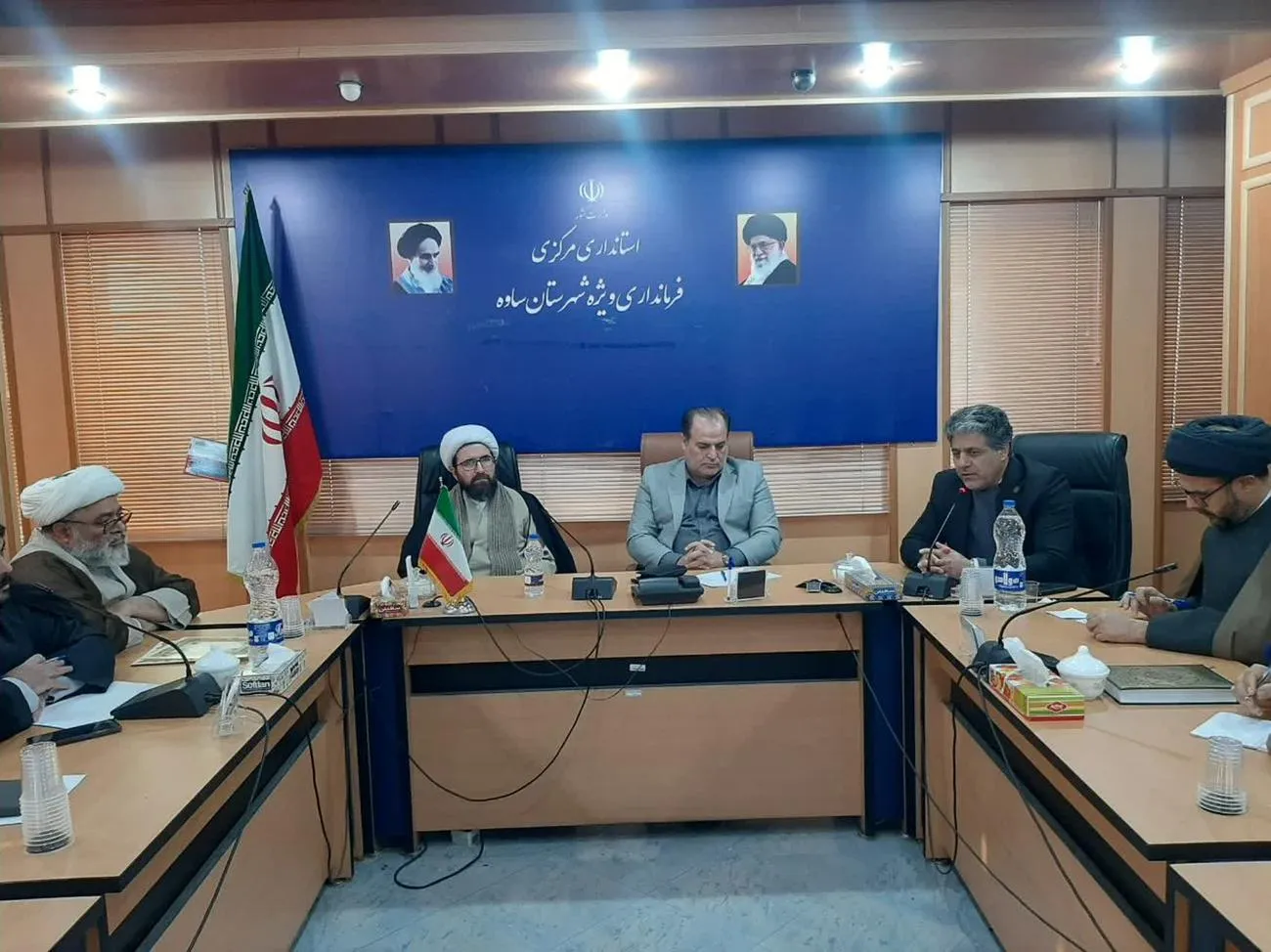 جلسه شورای اقامه نماز شهرستان ساوه