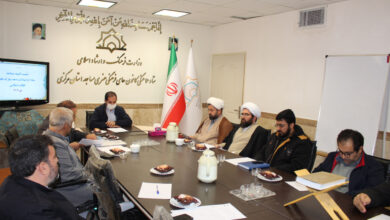 نشست کمیته مساجد ستاد دهه فجر انقلاب اسلامی در استان مرکزی