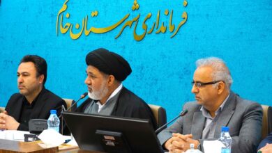 شورای اقامه نماز شهرستان خاتم برگزار شد