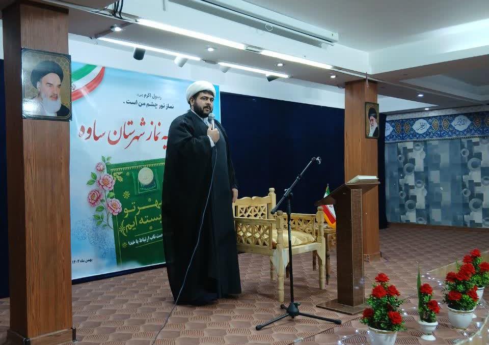 پیش اجلاسیه نماز در شهرستان ساوه