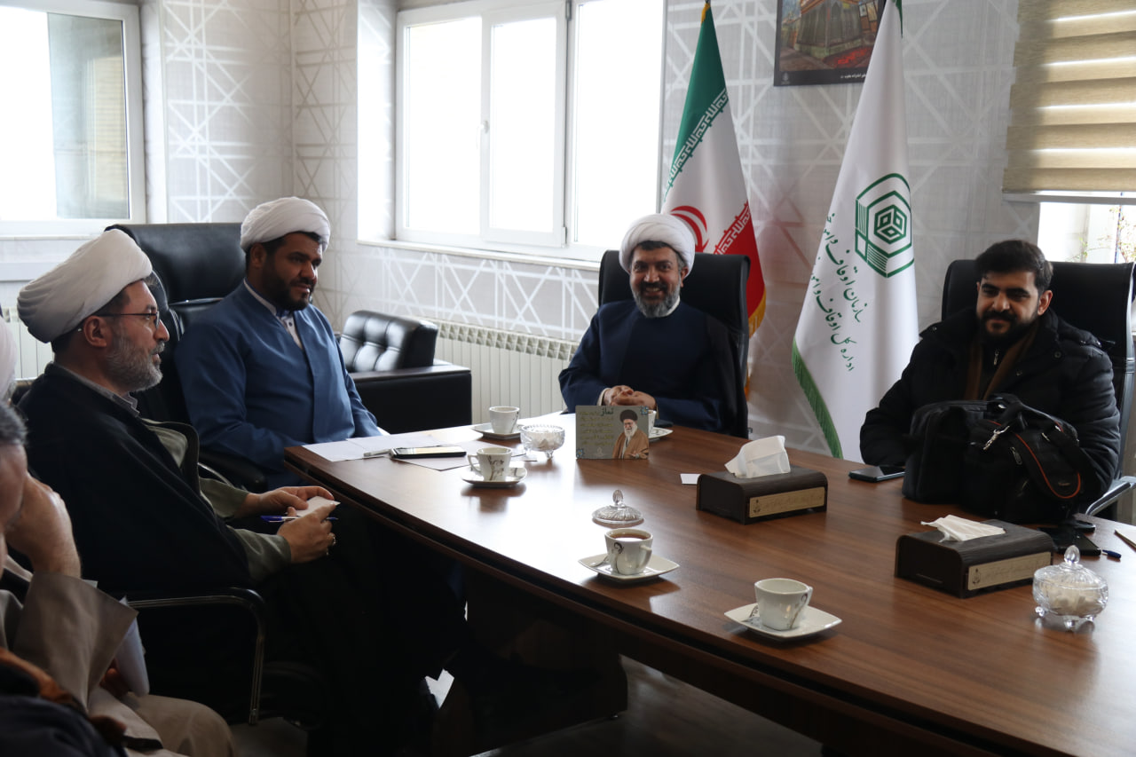 جلسه شورای اقامه نماز اداره کل اوقاف امور خیریه زنجان برگزار شد