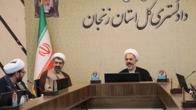 جلسه شورای اقامه نماز اداره کل دادگستری استان زنجان برگزار شد