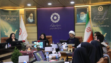 مراسم افتتاحیه جشنواره زندگی با قرآن بهزیستی زنجان با حضور مدیر ستاد اقامه نماز