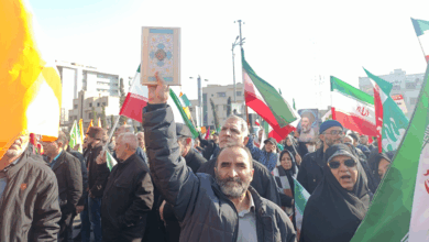 خیزش و خروش با شکوه ملت بزرگ ایران در روز ۲۲ دی ماه