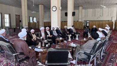 برگزاری نشست نمازی روحانیون شهرستان جلفا