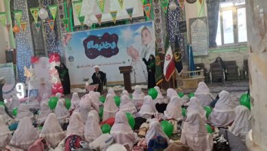 برگزاری جشن تکلیف ۳۵۰ نفر از دختران (مددجویان) کمیته امداد امام خمینی (ره)