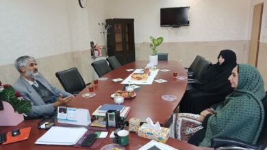 جلسه مشترک ستاد اقامه نماز با مشاور امور بانوان استانداری