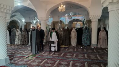 برگزاری نماز جماعت و برنامه‌های فرهنگی در مراسم اعتکاف ستاد اقامه نماز استان کردستان