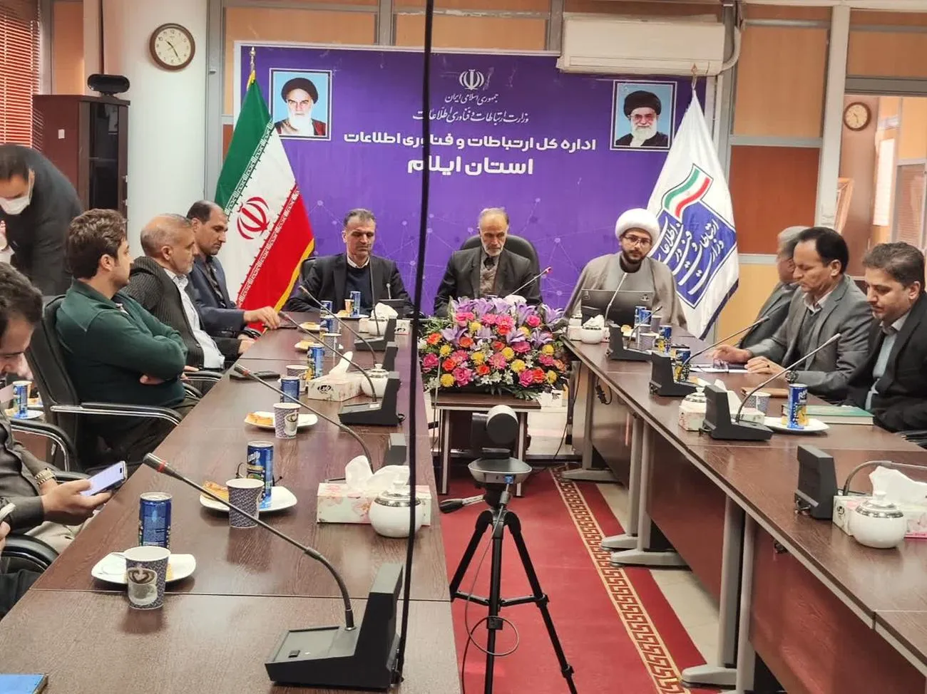 جلسه شورای اقامه نماز فناوری اطلاعات و ارتباطات استان ایلام برگزار شد