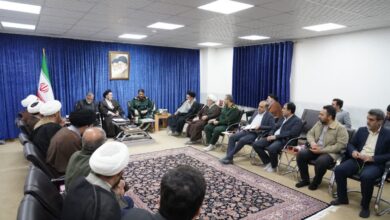 جلسه قرارگاه جهاد تبیین و تولید محتوای فضای مجازی در دفتر امام جمعه خرم‌آباد