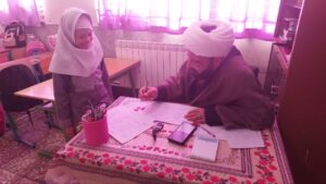 تصحیح قرائت نماز مدرسه دخترانه هفت تیر فریدن اصفهان