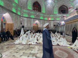 جشن تکلیف دانش آموزان پایه سوم ابتدایی دختران شهرستان نطنز اصفهان