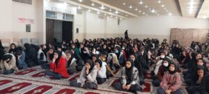 اجلاس نماز دانش آموزی مدرسه آیت الله کاشانی فریدن اصفهان