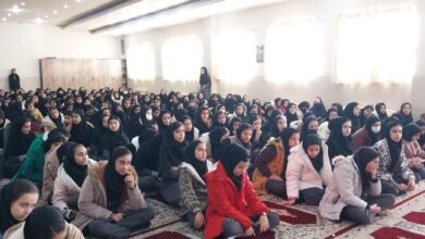 اجلاس نماز دانش آموزی مدرسه آیت الله کاشانی فریدن اصفهان