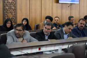 جلسه شورای اقامه نماز استان لرستان در سالن جلسات استانداری با حضور مدیران استانی