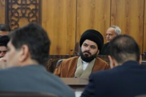 جلسه شورای اقامه نماز استان لرستان در سالن جلسات استانداری با حضور مدیران استانی