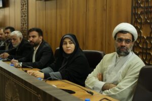 جلسه شورای اقامه نماز استان لرستان در سالن جلسات استانداری با حضور مدیران استانی