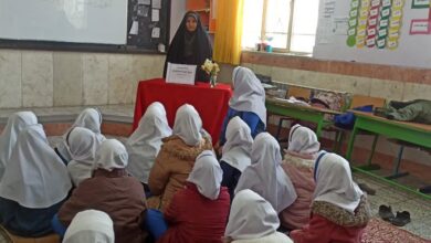 گفتمان نماز شناسی ویژه دانش آموزان دختر مدراس شهرستان درمیان برگزار شد