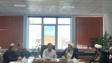 جلسه شورای اقامه نماز سازمان مدیریت و برنامه‌ریزی استان مازندران برگزار شد