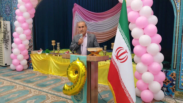 جشن تکلیف دانش آموزان دختر شهرستان کهگیلویه برگزار شد