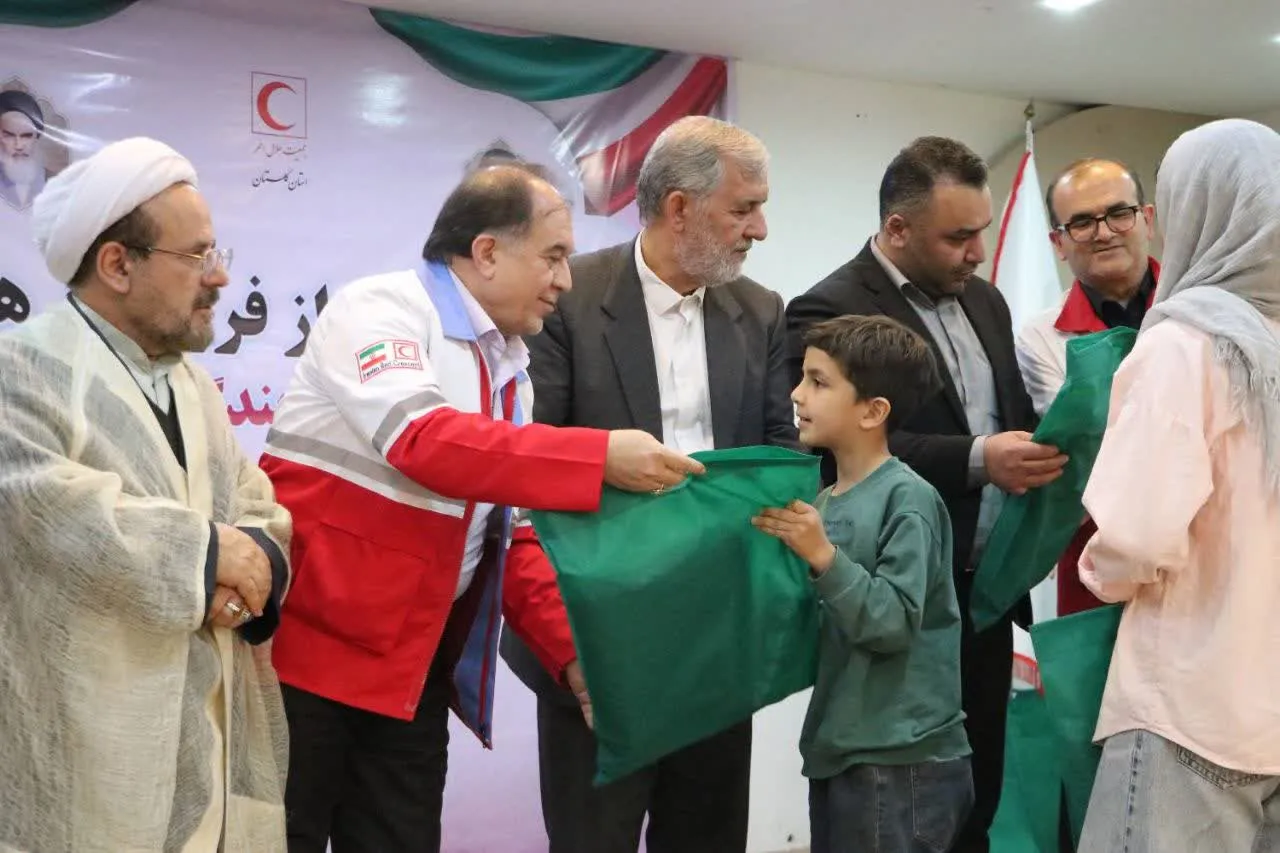 جشن تکلیف فرزندان همکاران هلالاحمر گلستان برگزار شد