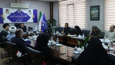 جلسه شورای اقامه نماز دانشگاه علوم پزشکی اراک