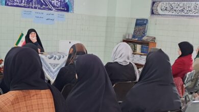 کارگاه آموزشی شیوه های دعوت به نماز در هنرستان معصومیه اراک