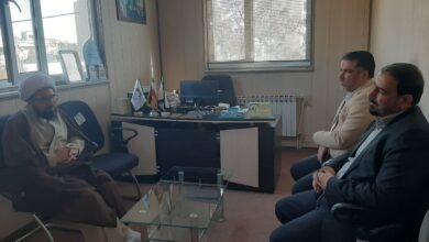 مدیر کل دیوان محاسبات استان با مدیر ستاد اقامه نماز استان مرکزی دیدار کرد