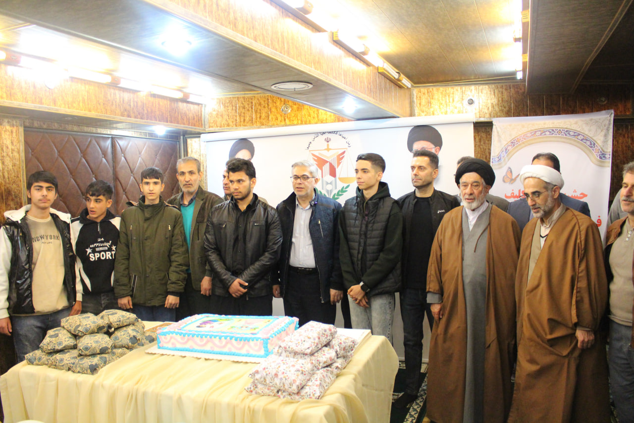 جشن تکلیف نومکلفان اداره کل زندانهای استان قزوین برگزار شد