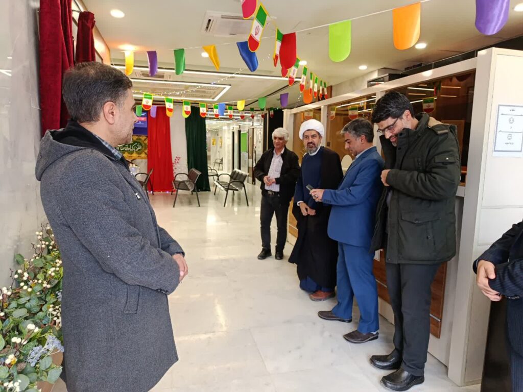 دیدار و تبریک انتصاب مدیر ستاد اقامه نماز با سپهری مدیر درمانگاه تازه تاسیس حضرت زینب (ع) زنجان