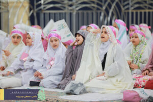 جشن تکلیف سه هزار دختر نومکلف قمی در مسجد مقدس جمکران برگزار شد
