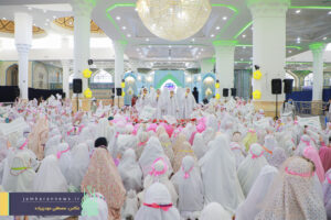 جشن تکلیف سه هزار دختر نومکلف قمی در مسجد مقدس جمکران برگزار شد