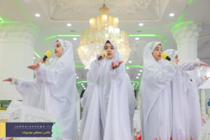 جشن تکلیف سه هزار دختر نومکلف قمی در مسجد مقدس جمکران برگزار شد