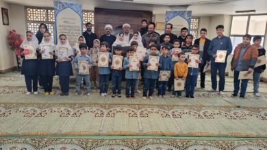 جشن تکلیف فرزندان کارکنان اداره کل آموزش فنی و حرفه ای زنجان برگزار شد