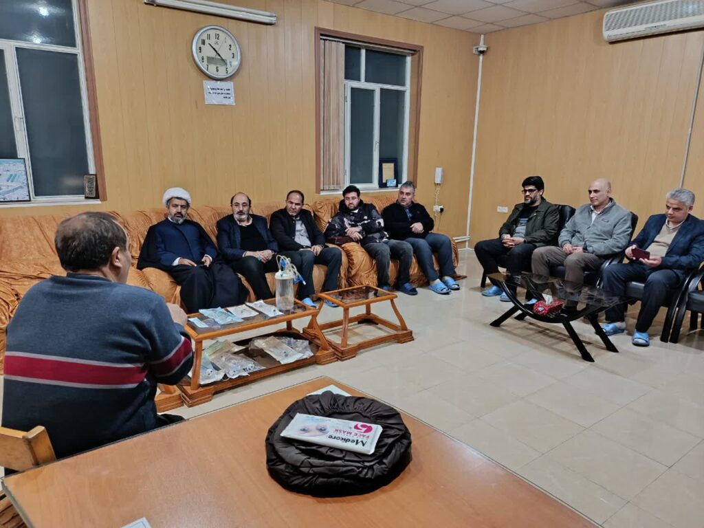 بازدید از نمازخانه شرکتهای امداد پخش زنجان و زرین دفتر