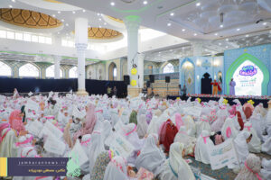 جشن تکلیف سه هزار دختر نومکلف قمی در مسجد مقدس جمکران برگزار شد