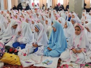 جشن تکلیف دانش آموزان دختر شهرستان آذرشهر