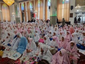 جشن تکلیف دانش آموزان دختر شهرستان آذرشهر