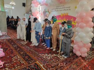 جشن تکلیف دانش آموزان دختر شهرستان آذرشهر