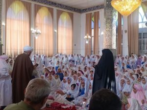 جشن تکلیف دانش آموزان دختر شهرستان آذرشهر