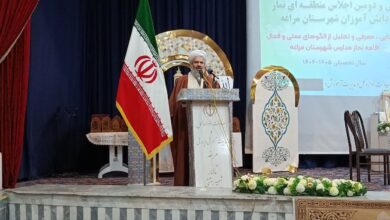 سی و دومین اجلاس منطقه‌ای نماز دانش‌آموزان مراغه