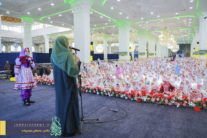جشن تکلیف سه هزار دختر نومکلف قمی در مسجد مقدس جمکران برگزار شد