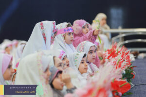 جشن تکلیف سه هزار دختر نومکلف قمی در مسجد مقدس جمکران برگزار شد