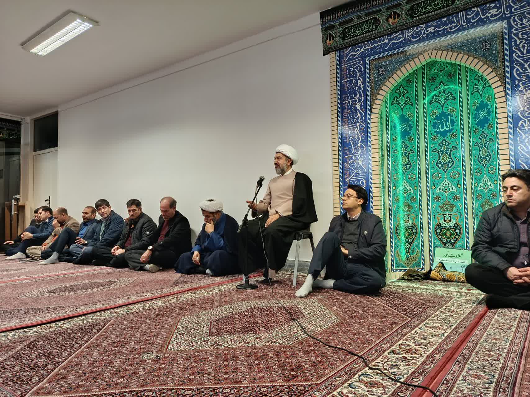 سخنرانی مدیر ستاد اقامه نماز در جمع ذی حسابان دستگاههای دولتی زنجان