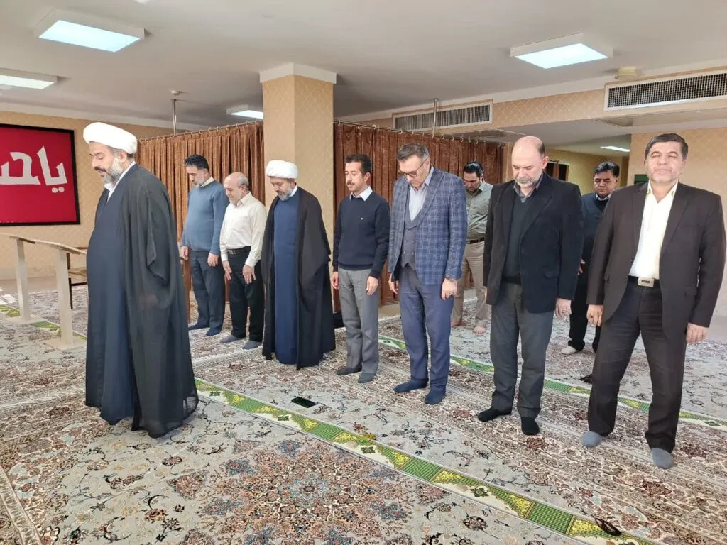 جلسه شورای اقامه نماز سازمان مدیریت و برنامه ریزی استان زنجان برگزار شد