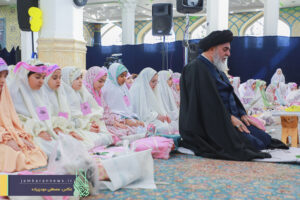 جشن تکلیف سه هزار دختر نومکلف قمی در مسجد مقدس جمکران برگزار شد